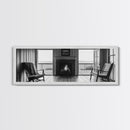 Cozy Fireplace, Cabin View, Warm Interior, Framed Canvas Print, Rustic Wall Art, Living Room Decor, Fall Season Vibe, Hygge Aesthetic