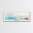 Grand Turk, Turks and Caicos Watercolor Beach Print, Vacation Gift, Turks and Caicos Wall Art, Beach Painting, Beach Decor, Beach Painting