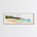 Juara Beach, Tioman Island, Malaysia Watercolor Print, Vacation Gift, Tioman Island, Malaysia Wall Art, Beach Painting, Beach Decor, Large Wall Art, Wood Frame Art