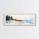 Lily Beach, Maldives Watercolor Beach Print, Vacation Gift, Maldives Wall Art, Beach Painting, Beach Decor, Beach Painting