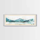 Pokrivenik, Croatia Watercolor Print, Vacation Gift, Croatia Wall Art, Beach Painting, Beach Decor, Large Wall Art, Wood Frame Art
