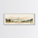 Sunayama, Japan Watercolor Beach Print, Vacation Gift, Japan Wall Art, Framed Canvas Print, Framed Beach Painting