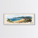 İçmeler Beach, Turkey Watercolor Beach Print, Vacation Gift, Turkey Wall Art, Beach Painting, Beach Decor, Beach Painting