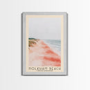 Holkham Beach, United Kingdom Watercolor Beach Print, Vacation Gift, United Kingdom Wall Art, Beach Painting, Beach Decor, Beach Painting