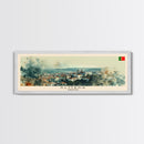 Alicante Spain Travel Art, City Art, Framed Canvas Print or Metal Wall Art, Europe Travel Poster, Panoramic Wall Art, Extra Wide Wall Art