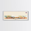 Izhevsk Russia Wall Art, Panoramic Travel Poster, Panoramic Framed Canvas Print, City Wall Art, Wall Hanging Home Decor, Travel Art