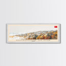 Komsomolsk on Amur Russia Travel Art, City Art, Framed Canvas Print or Metal Wall Art, Europe Travel Poster, Panoramic Wall Art, Extra Wide Wall Art