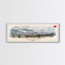 Malatya Turkey Travel Print Wall Art, Panoramic City Art, Travel Art, Wall Decor, Vacation Gift, Framed Canvas Print Or Metal Art