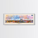 Parnu Estonia Travel Print Wall Art, Panoramic City Art, Travel Art, Wall Decor, Vacation Gift, Framed Canvas Print Or Metal Art