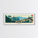 Braga Portugal Travel Art, City Art, Framed Canvas Print or Metal Wall Art, Europe Travel Poster, Panoramic Wall Art, Extra Wide Wall Art