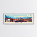 Braila Romania Travel Art, City Art, Framed Canvas Print or Metal Wall Art, Europe Travel Poster, Panoramic Wall Art, Extra Wide Wall Art