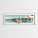 Cheboksary Russia Travel Art, City Art, Framed Canvas Print or Metal Wall Art, Europe Travel Poster, Panoramic Wall Art, Extra Wide Wall Art