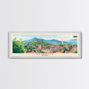 Plovdiv Bulgaria Travel Art, City Art, Framed Canvas Print or Metal Wall Art, Europe Travel Poster, Panoramic Wall Art, Extra Wide Wall Art