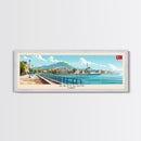 Samsun Turkey Travel Print Wall Art, Panoramic City Art, Travel Art, Wall Decor, Vacation Gift, Framed Canvas Print Or Metal Art