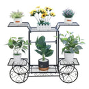 6-Tier Metal Plant Stand Indoor Outdoor