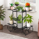 6-Tier Metal Plant Stand Indoor Outdoor