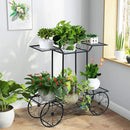6-Tier Metal Plant Stand Indoor Outdoor