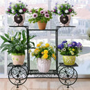 6-Tier Metal Plant Stand Indoor Outdoor
