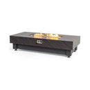 Alora Premium 60-Inch Rectangular Outdoor Modern Propane Fire Pit Table With Rain Cover (SAK91273)