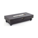 Alora Premium 60-Inch Rectangular Outdoor Modern Propane Fire Pit Table With Rain Cover (SAK91273)
