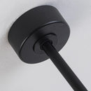 60" Modern DC Motor Downrod Mount Ceiling Fan with Lighting and Remote Control