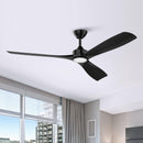 60" Newbury Industrial DC Motor Downrod Mount Reversible Ceiling Fan with Lighting and Remote Control