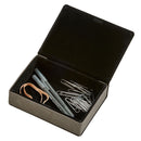 Leatherette Frame Cover Box Grey  6.75" X 5" X 1.75"