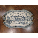 Lovecup TRAY TABLE WITH WOOD STAND-BLUE WILLOW L188