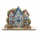 Wooden Cross-Stitch Kit Home FLW-066