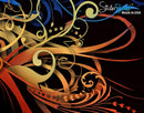 Large Swirl Butterfly Wall Graphic Mural
