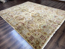 Indo Persian Rug 8x10, Indian Rug, Soft Wool Rug, Oushak Style Rug, Handmade Rug