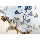 Lovecup Bronze Bird With Porcelain Vase L532