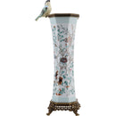 Lovecup Porcelain Octagonal Vase with Bronze Ormolu L412