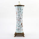 Lovecup Porcelain Octagonal Vase with Bronze Ormolu L412