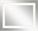 LED Backlit Mirror Chrome 30x24 Inch Vanity Mirror
