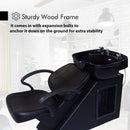 Ainfox Salon Backwash Barber Chair Shampoo Chair Beauty Spa Equipment