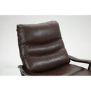 Swivel Rocker Recliner Power Glider Chair with Solid Wood Armrests - Extra Wide Reclining Sofa Chair Upholstered Faux Leather Living Room Single Sofa 350 lbs