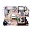 Miniature Wizardi Roombox Kit - House on the Riviera. Dollhouse Kit