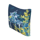 Blue Pavilion – Luxury Outdoor Pillow by SmithHönig