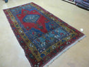 4' X 8' Vintage Handmade Turkish Kazak Pattern Wool Rug Carpet Nice