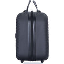 2Piece Luggage Sets ABS Lightweight Suitcase, Spinner Wheels, (20/14) BLACK