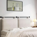 Linen Upholstered King Headboard Wall Mounted Bedroom Decor