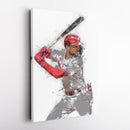 Trea Turner Canvas Art – Philadelphia Phillies Wall Decor