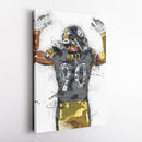 T.J. Watt Canvas Art – Pittsburgh Steelers Wall Decor