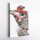 Shohei Ohtani Canvas Art – Los Angeles Angels Wall Decor