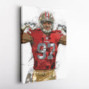 Nick Bosa Canvas Art – San Francisco 49ers Wall Decor
