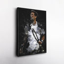 Novak Djokovic Canvas Print – Iconic Tennis Wall Art for Man Cave or Home