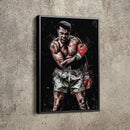 Muhammad Ali Poster The Greatest Boxing Hand Made Posters Canvas Print Kids Wall Art Man Cave Gift Home Decor