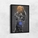 Joel Embiid Poster Graffiti Neon Philadelphia 76ers Basketball Hand Made Poster Canvas Print Kids Wall Art Man Cave Gift Home Decor
