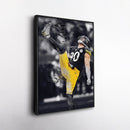T.J. Watt Canvas Art – Steelers Celebration Wall Decor